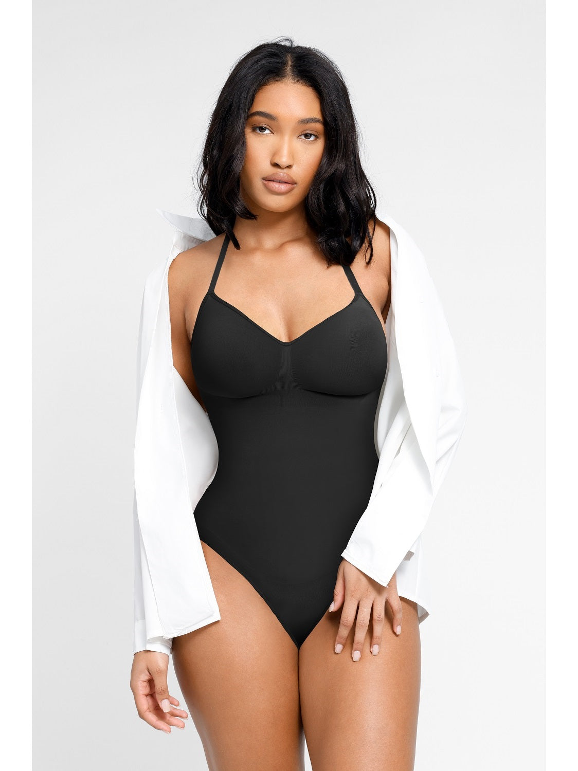 Seamless Sculpt Thong Bodysuit